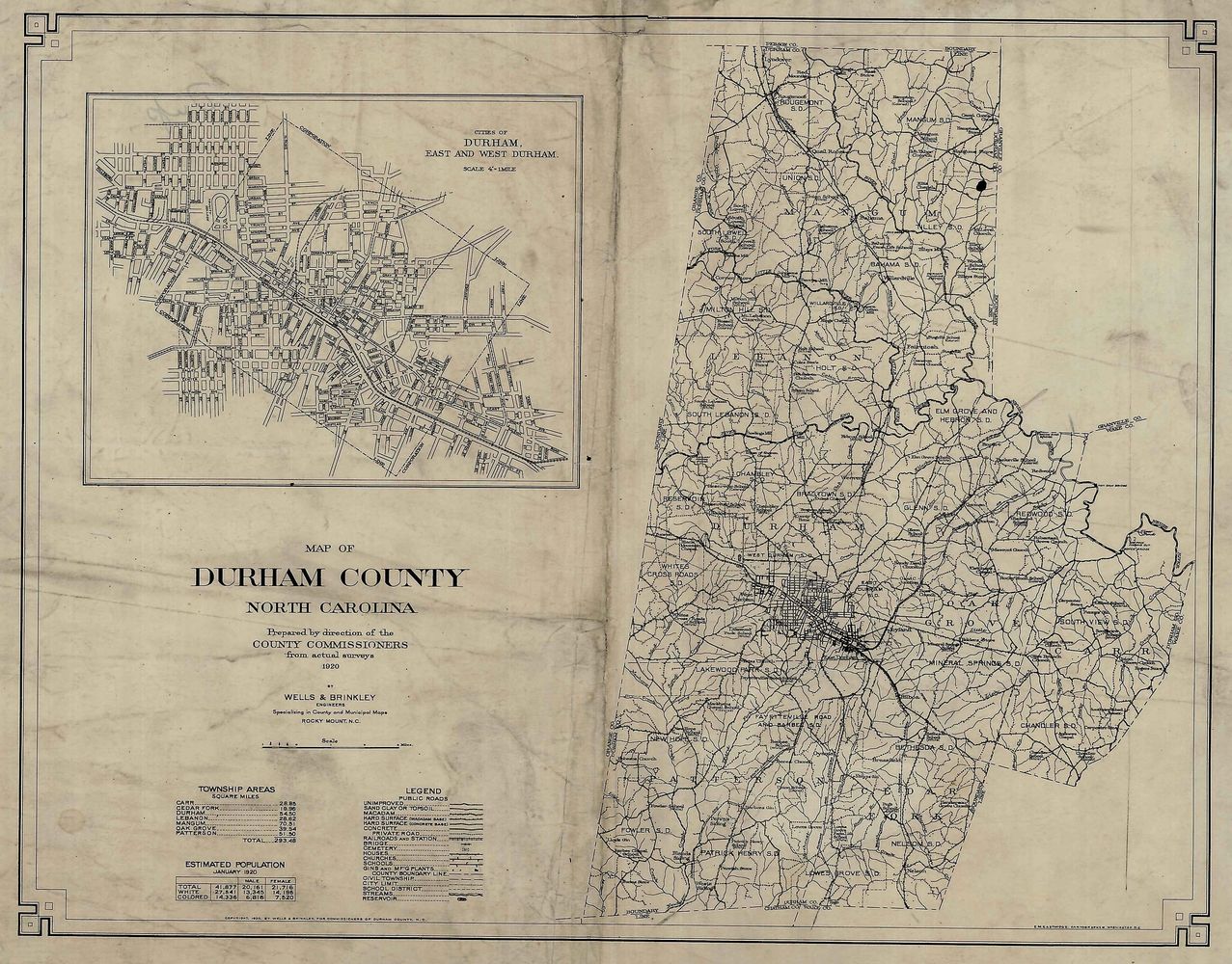 Durham Evictions Map